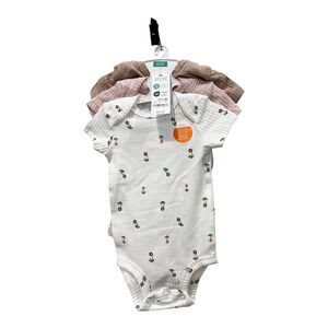 Baby Girls 3pk Floral Bodysuit Onesies